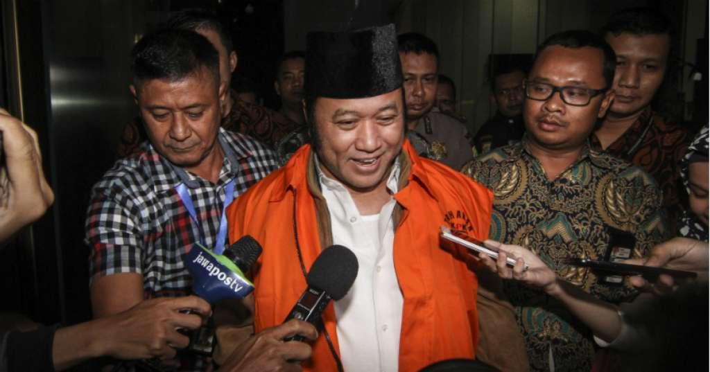 Bupati Lampung Selatan Zainudin Hasan Bantah Atur Proyek PUPR