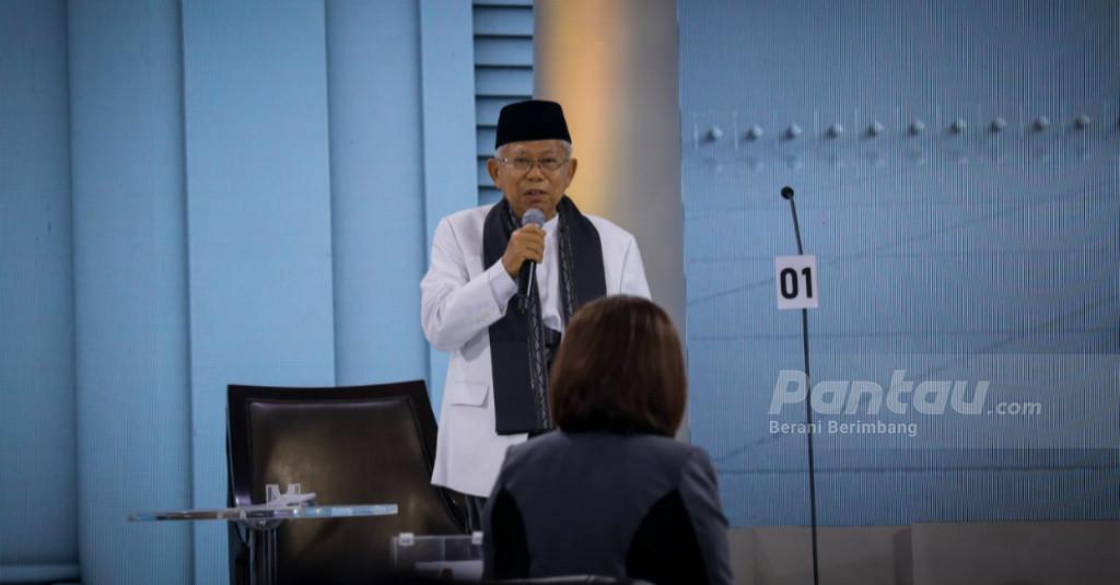 Penampilan Ma'ruf Amin pada Debat Cawapres Dinilai di Luar Dugaan