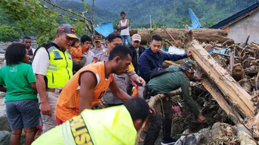 Banjir Bandang di Sentani: 70 Orang Meninggal Dunia, Ribuan Mengungsi