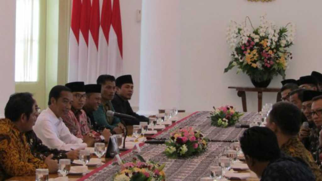 Presiden Jokowi Terima Pimpinan FBR di Istana Bogor