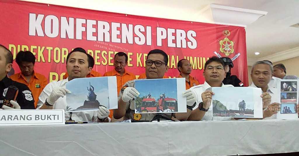 Polisi Beberkan Peran 5 Tersangka Pembajak Truk Tangki Pertamina