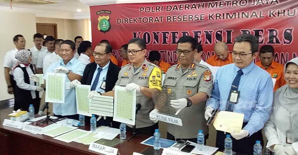 Kronologi Polisi Bongkar Sindikat Pemalsuan Meterai se-Indonesia