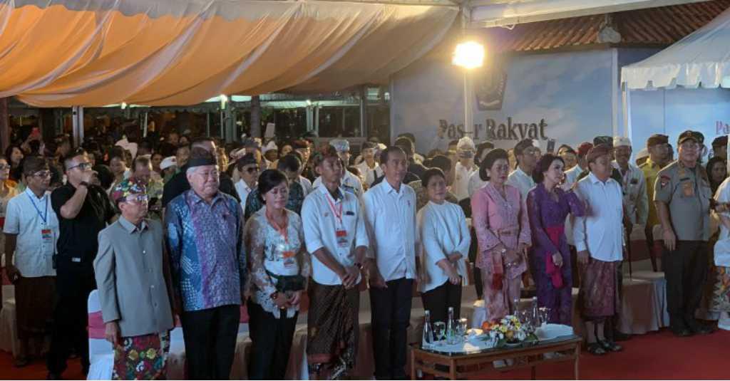 Di Bali, Jokowi Imbau Masyarakat Tidak Golongan Putih