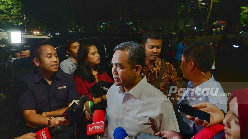 Pengusung Koalisi Indonesia Adil Makmur Merapat ke Kediaman Prabowo