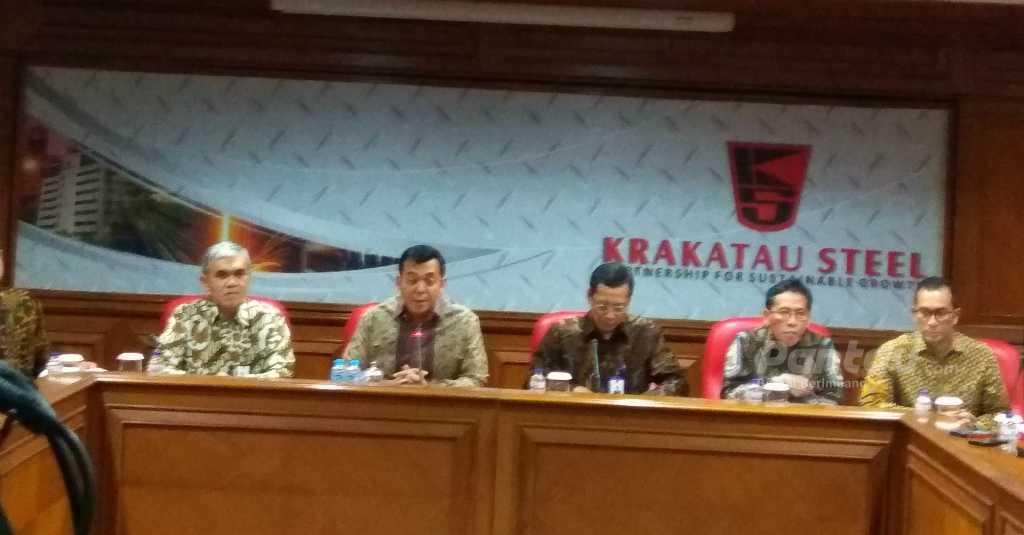 Dirut Krakatau Steel Angkat Bicara Soal Proyek yang Disangka KPK