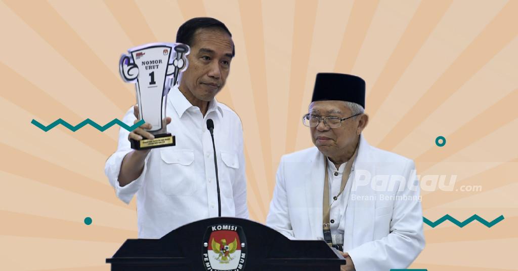 Jokowi-Amin Unggul di Semua Wilayah Kecuali Sumatera, Kata Survei Ini