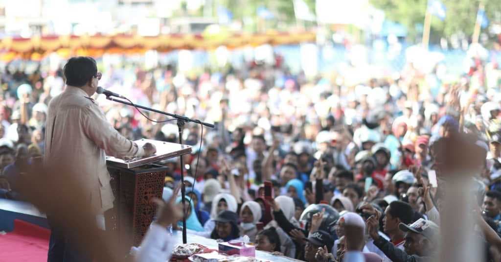 Prabowo Sampaikan Bela Sungkawa Terhadap Korban Banjir Bandang Sentani