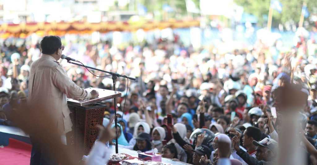 Prabowo Sampaikan Bela Sungkawa Terhadap Korban Banjir Bandang Sentani