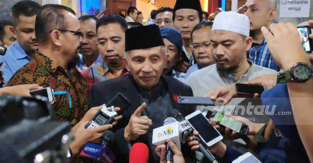 Kenapa Amien Rais Minta Hitung Suara Pemilu Tidak di Hotel Borobudur?