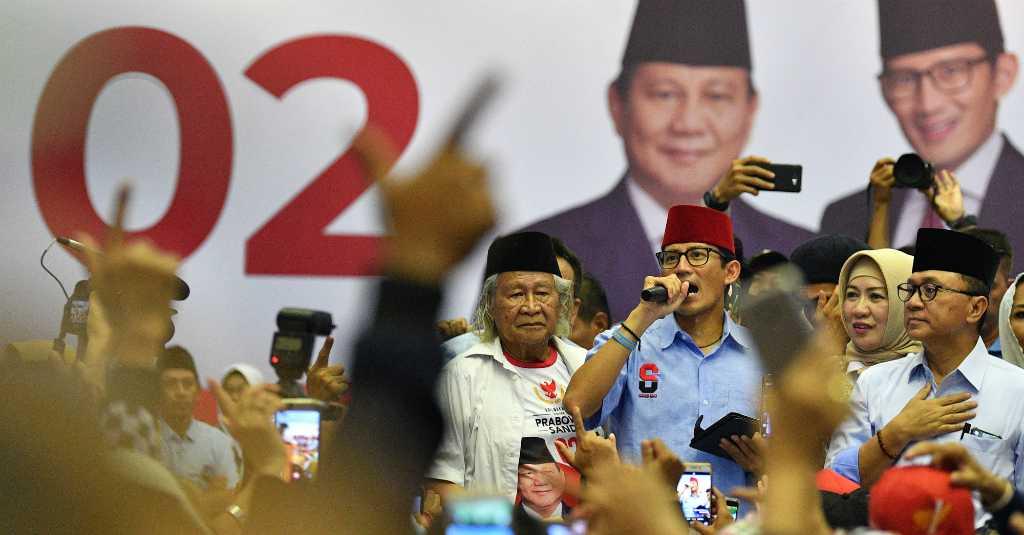 Bersama Nissa Sabyan, Sandiaga Gelar Kampanye Akbar di Lamongan