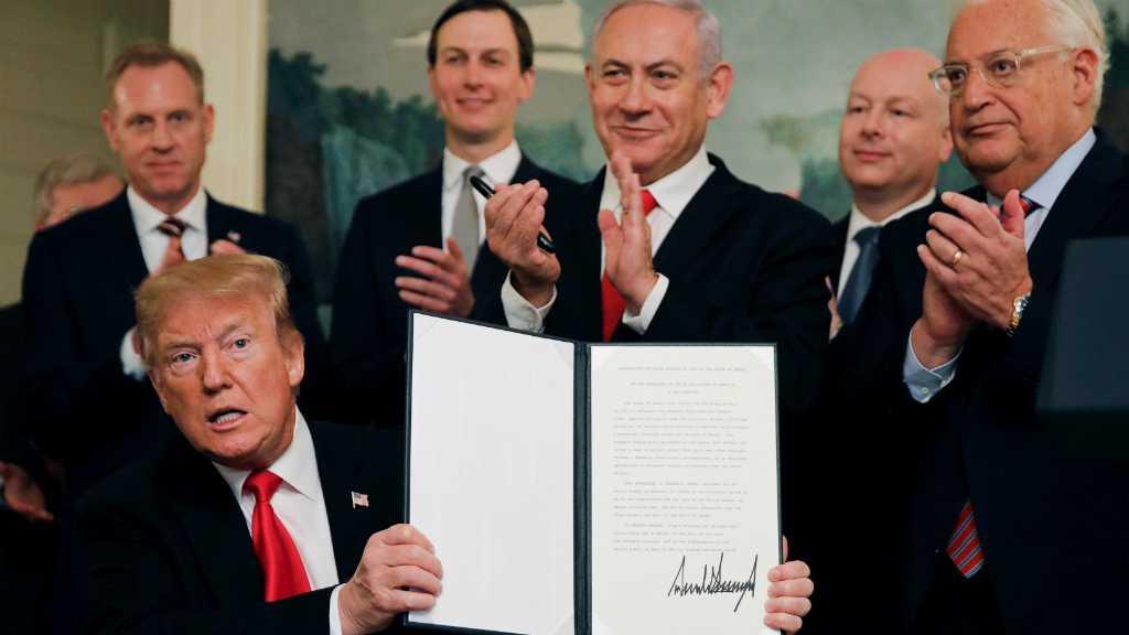 Trump Tandatangani Dekret Pengakuan Israel Atas Dataran Tinggi Golan