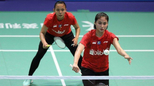 Della/Tania Tundukkan Unggulan Ketujuh di India Open 2019
