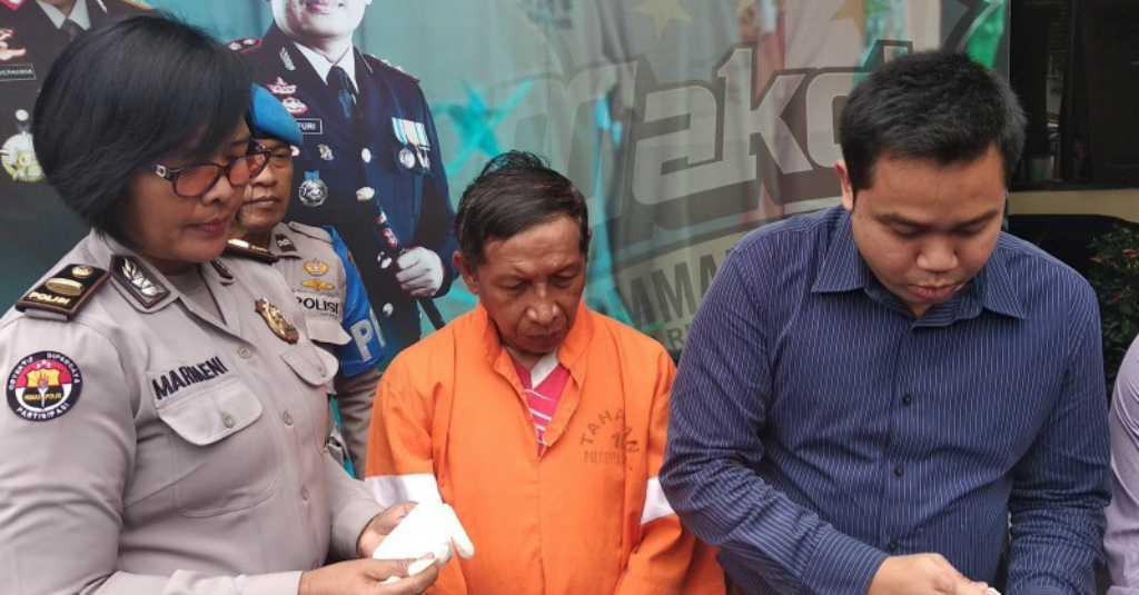 Cabuli Murid SD di UKS Sekolah, Guru Olahraga Mewek di Kantor Polisi