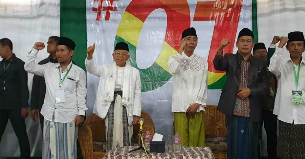 Ma'ruf Amin Minta Masyarakat Tidak Takut ke TPS pada 17 April