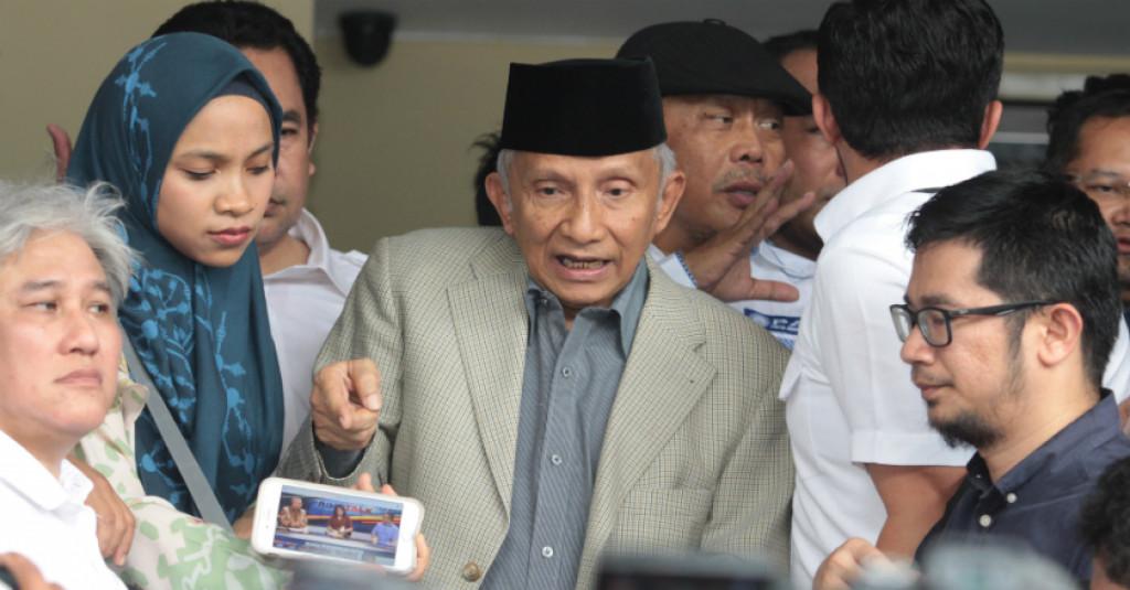 Soal Jin di Borobudur, TKN Sindir Amien Rais Soal Pemilu 2004 dan 2009