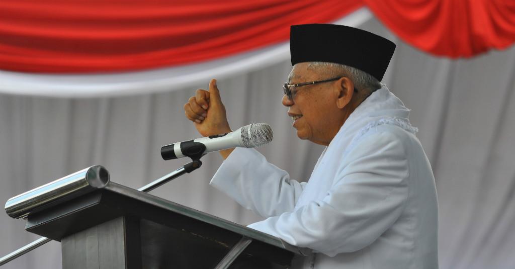 Unggul di Survei CSIS, Ma'ruf Amin: Semoga Mendekati Kenyataan