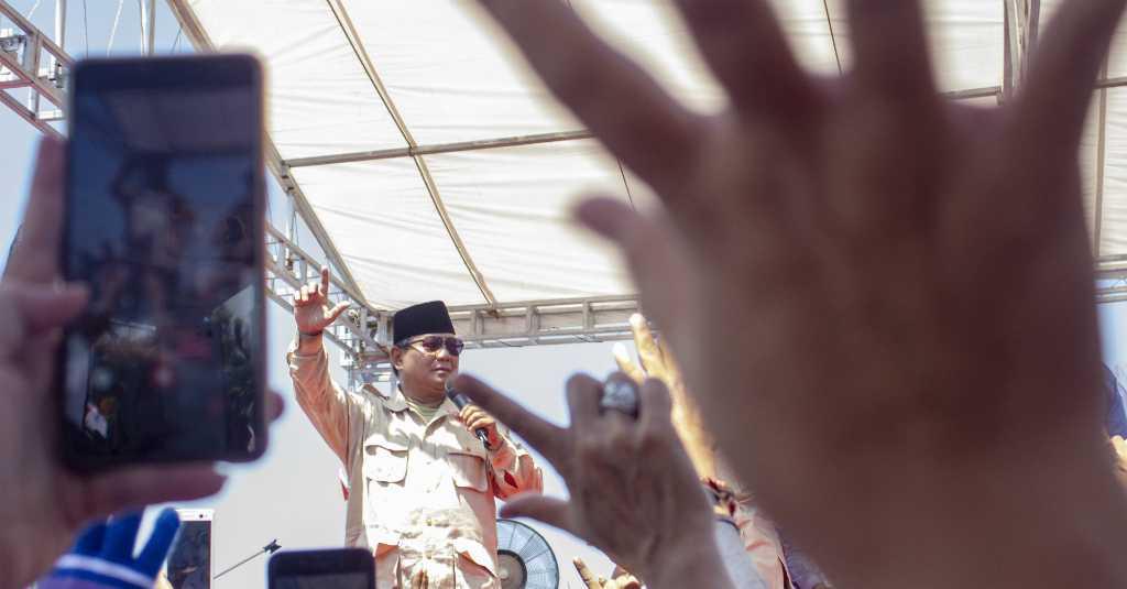 Tak Bisa Kampanye di Stadion Pakansari, Prabowo Sindir Bupati Bogor