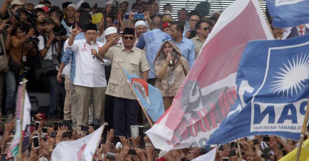 Kampanye di Bogor, Prabowo Sesumbar Akan Sadarkan Koruptor