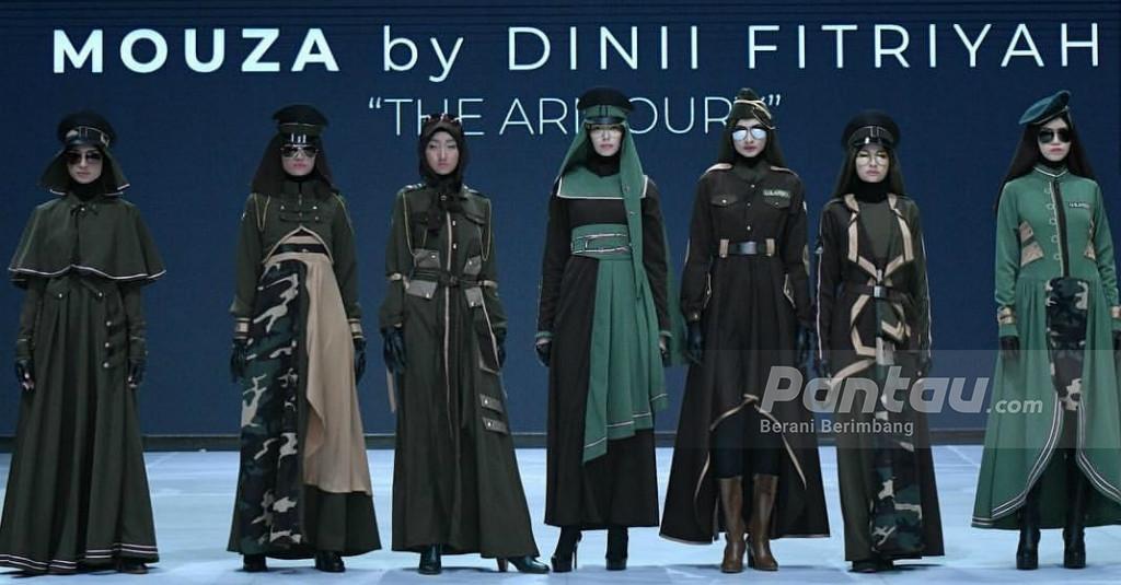 Unik, Busana Muslim Karya Desiner Lokal Ini Terinspirasi dari Teroris