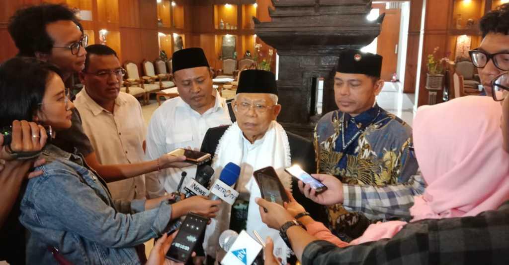 Kampanye di Madura, Ma'ruf Amin Akan Klarifikasi Soal Ini