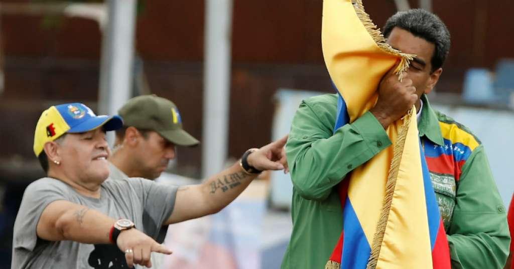 Si Tangan Tuhan untuk Venezuela dan Nicolas Maduro