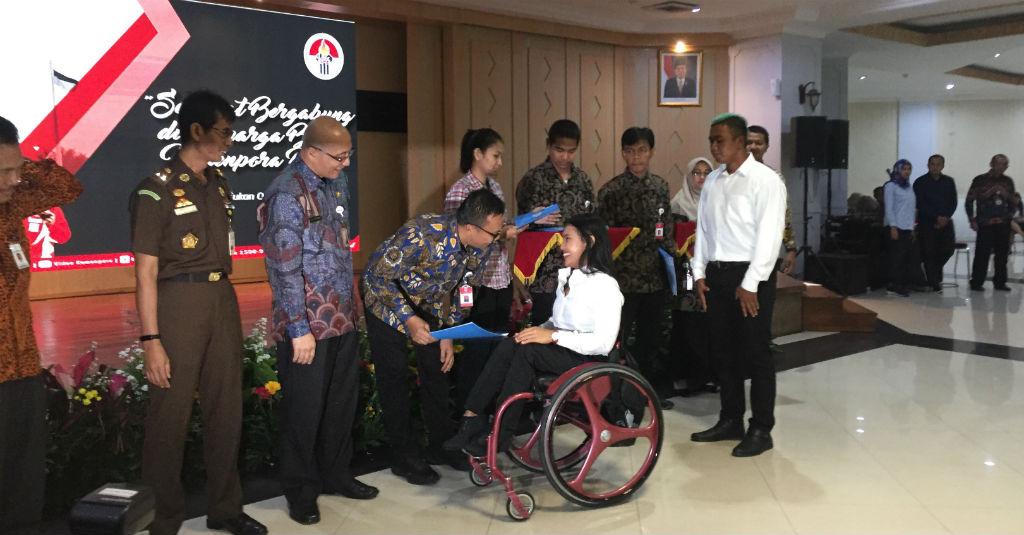 Ratusan Atlet Berprestasi dapat SK CPNS dari Menpora