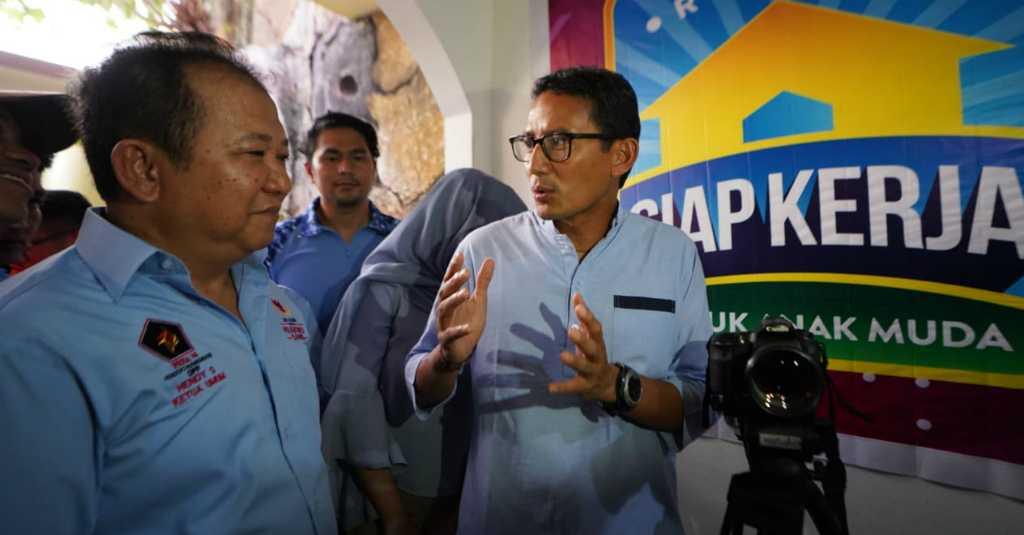 Sandiaga Uno Resmikan Rumah Siap Kerja di 4 Kabupaten di Jatim