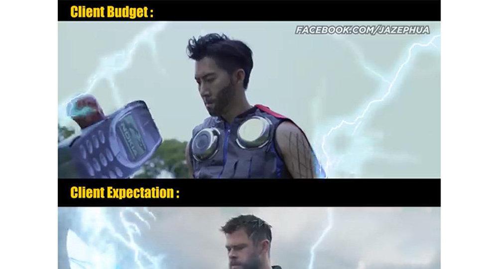 Begini Jadinya Jika Trailer Avengers: Endgame Disulap Jaze Phua