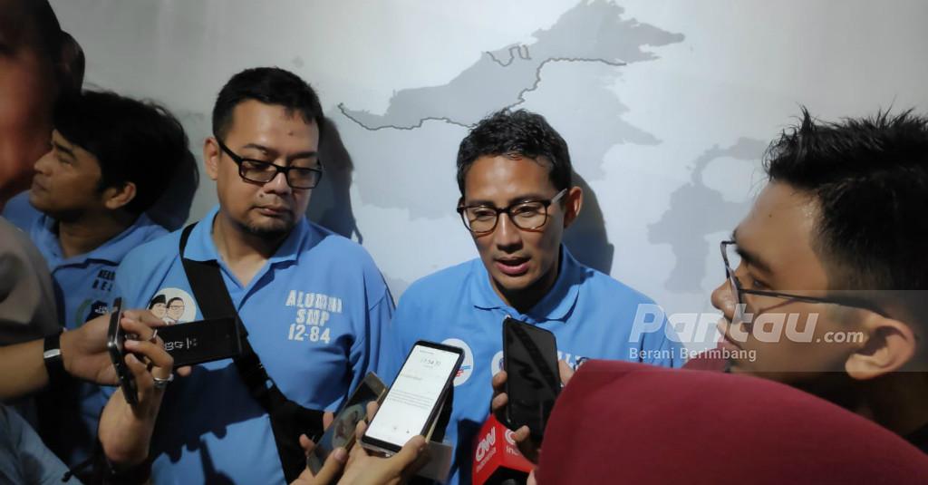 Kata Sandiaga Soal Prabowo Tiba-tiba Sakit saat Akan Berkampanye