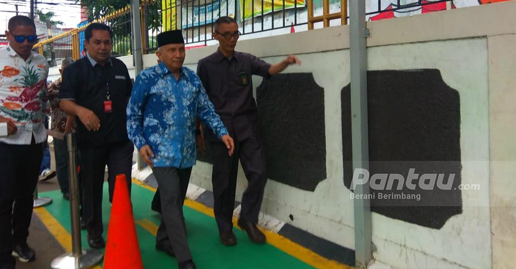 Hadir di PN Jaksel, Amien Rais Jadi Saksi di Sidang Ratna Sarumpaet