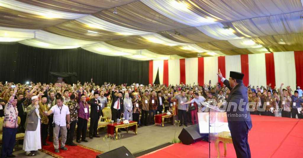 Prabowo: Masa Depan Bangsa Ditentukan oleh Guru