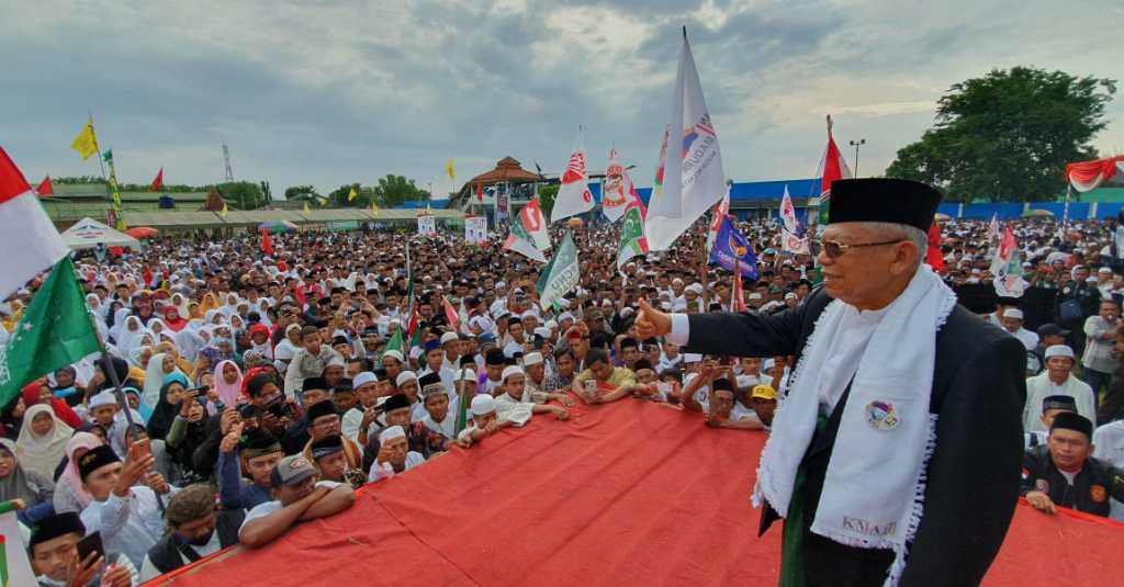 Tanggapi Kampanye Akbar Prabowo-Sandi, Ma'ruf: Tunggu Tanggal 13 April