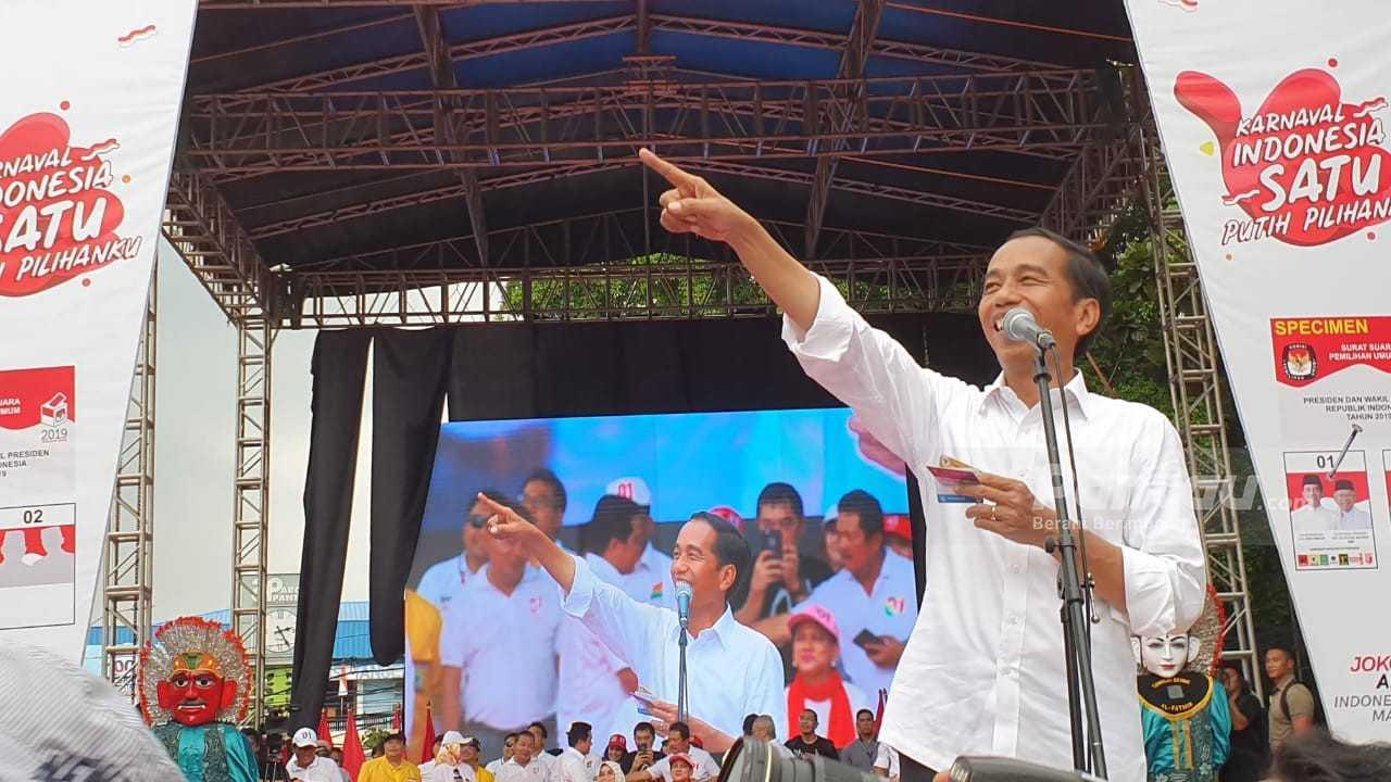 Jokowi: Pemilu Tinggal 10 Hari Lagi, Jangan Kasih Kendor!