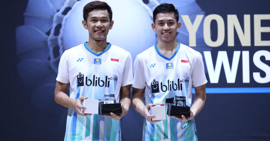 Fajar/Rian Siapkan Stamina Jelang Lawan Ganda Putra China di Babak Kedua