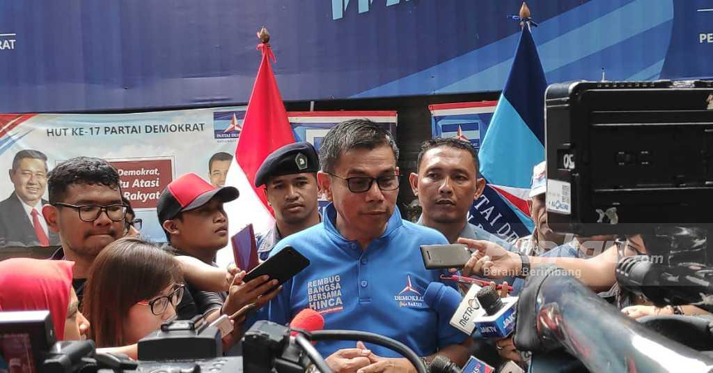 Di Mana AHY saat Kampanye Akbar Prabowo-Sandi?
