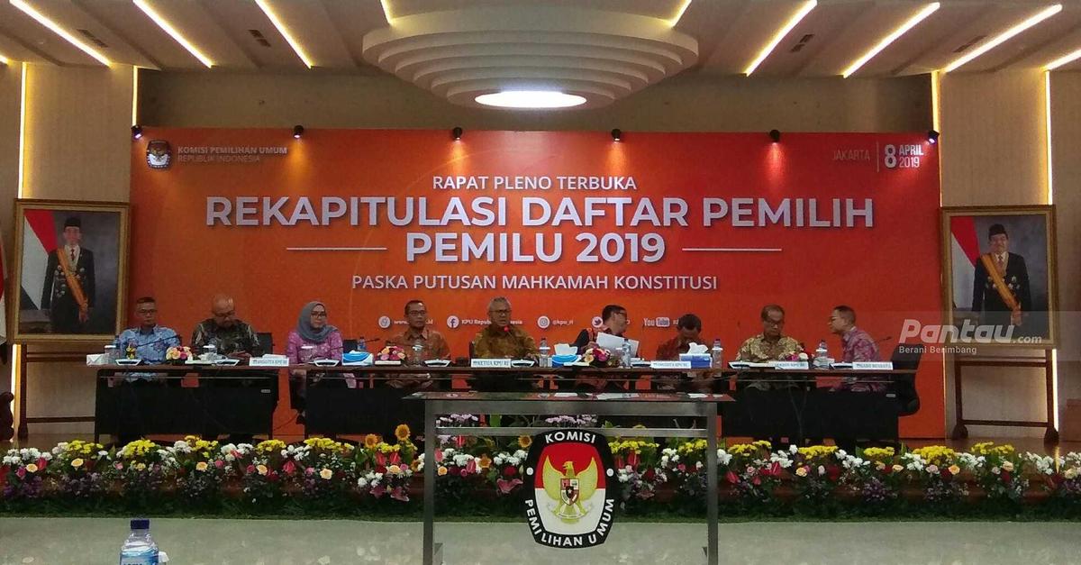 KPU Tetapkan 190 Juta DPT dan 810 Ribu TPS di Pemilu 2019