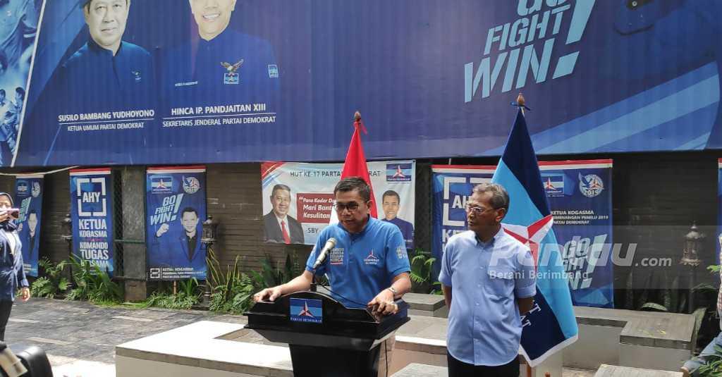 Sekjen Demokrat Luruskan Surat SBY Soal Kampanye Akbar Prabowo-Sandi