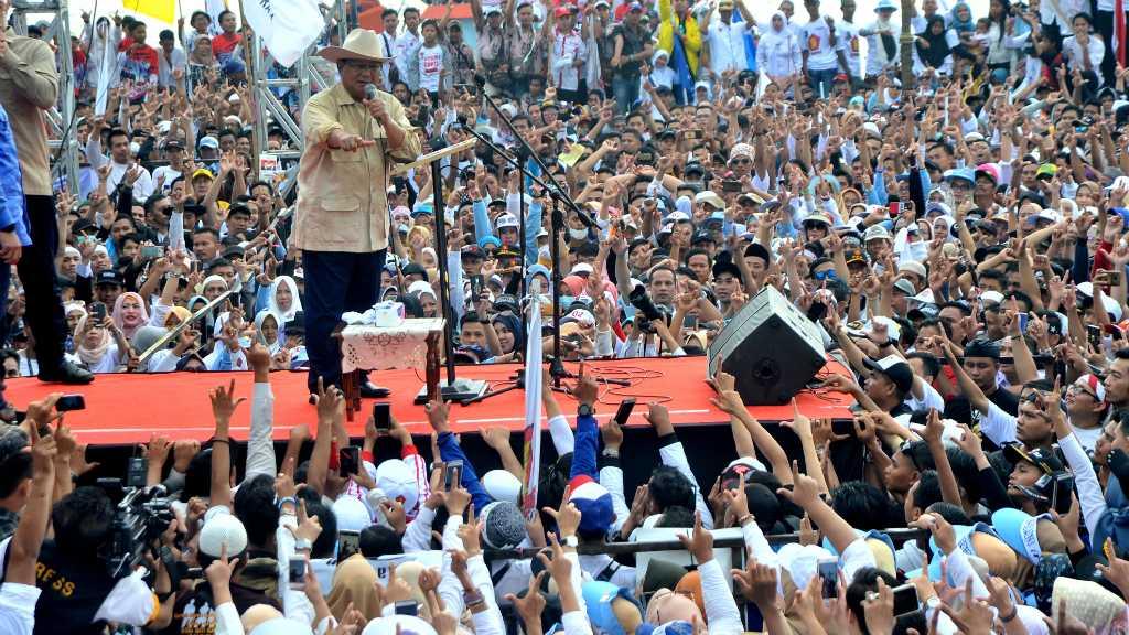 Kampanye di Solo, Prabowo: Saya Rasakan Getaran Hati Rakyat Indonesia