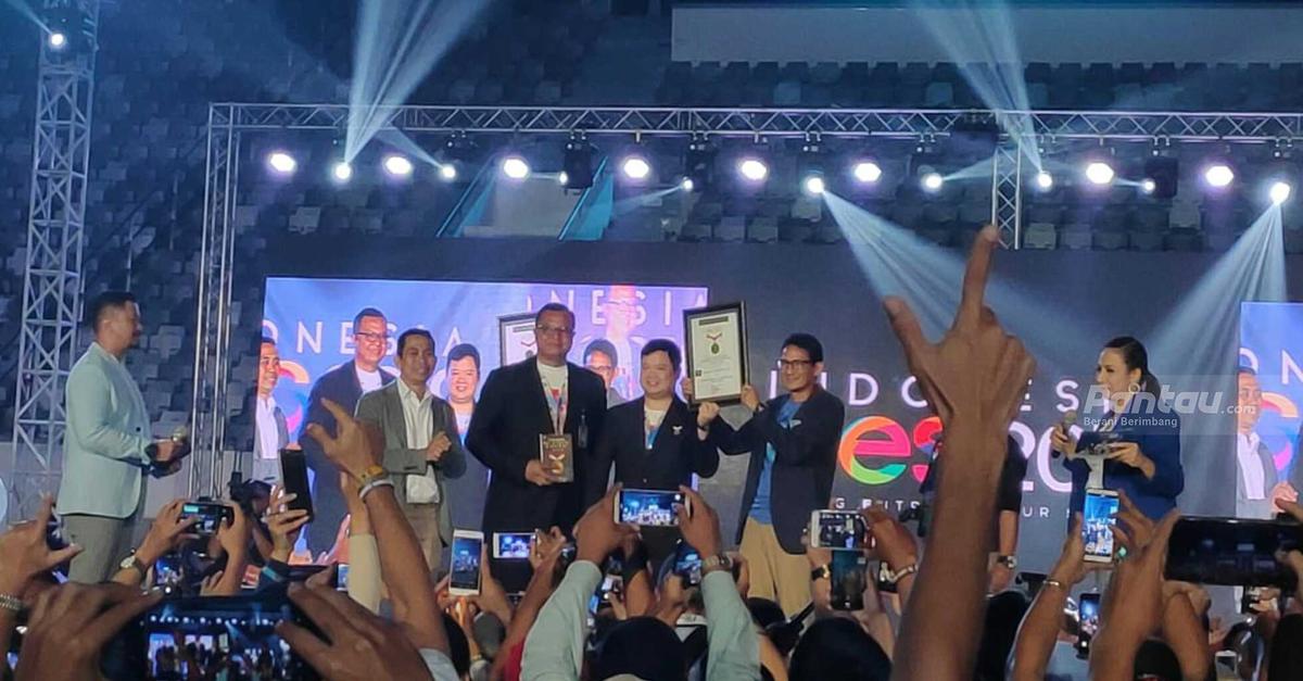 Sandiaga Uno Berhasil Pecahkan Rekor MURI