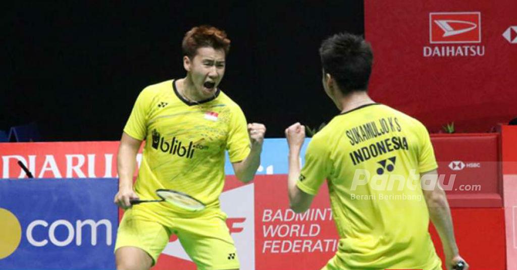 Hadapi Wakil China, Marcus/Kevin Akan Lebih Berhati-hati