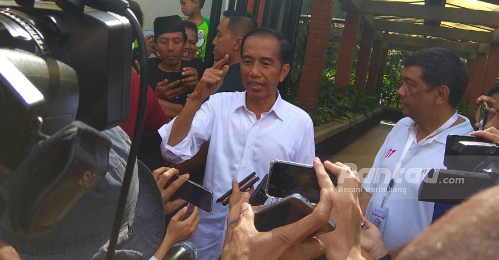 Begini Tanggapan Jokowi Soal Surat Suaranya Tercoblos di Malaysia