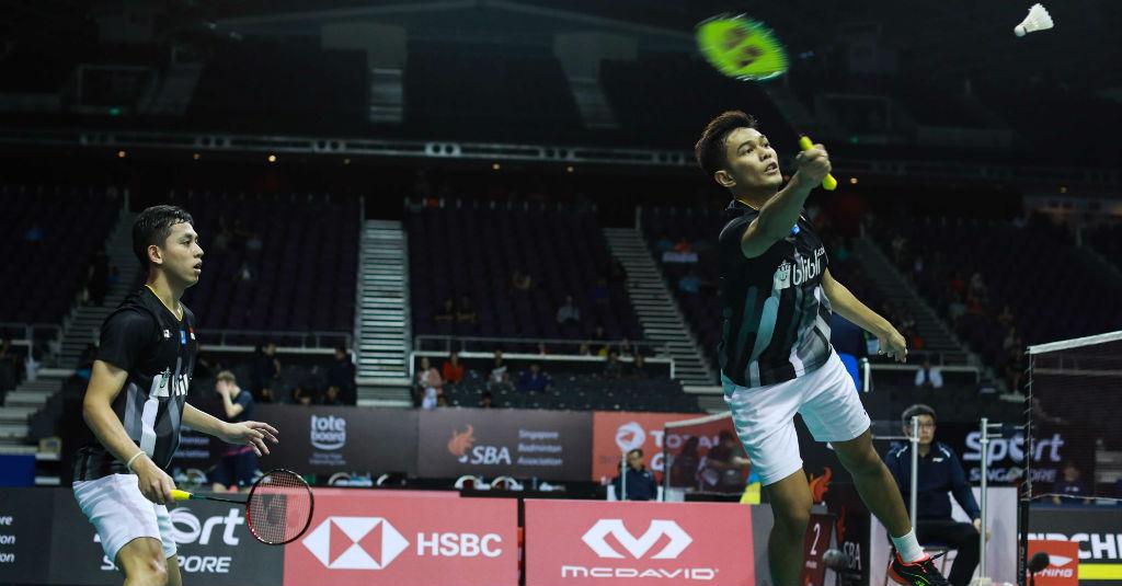 Perempatfinal Singapore Open: Fajar/Rian Ditantang Minions