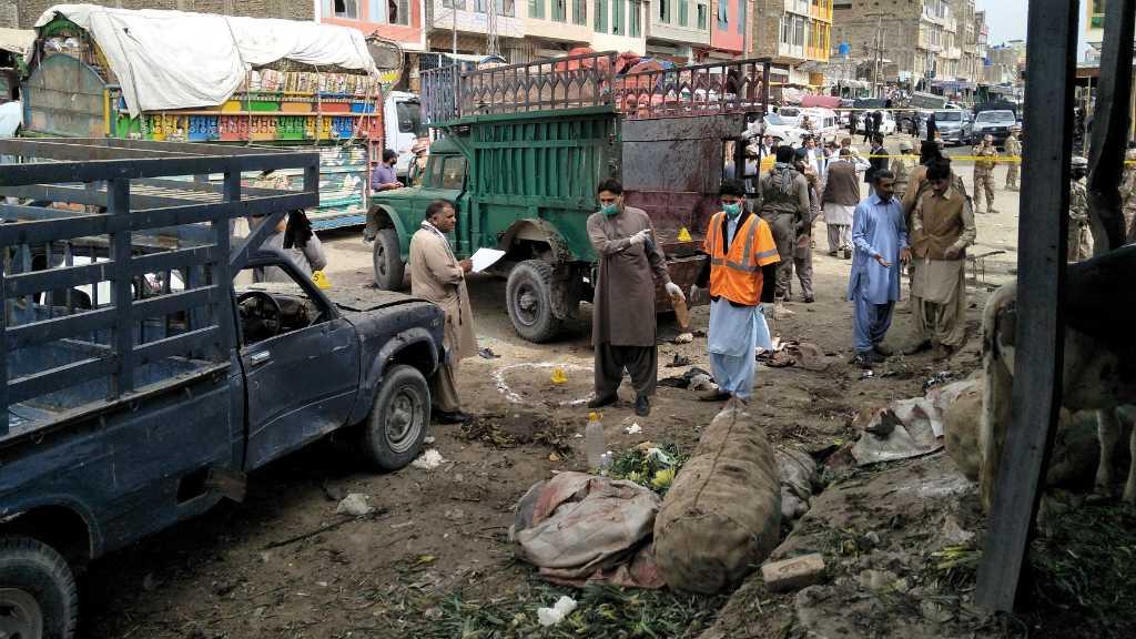 Bom dari Karung Tomat Meledak di Pasar Pakistan, 16 Orang Tewas