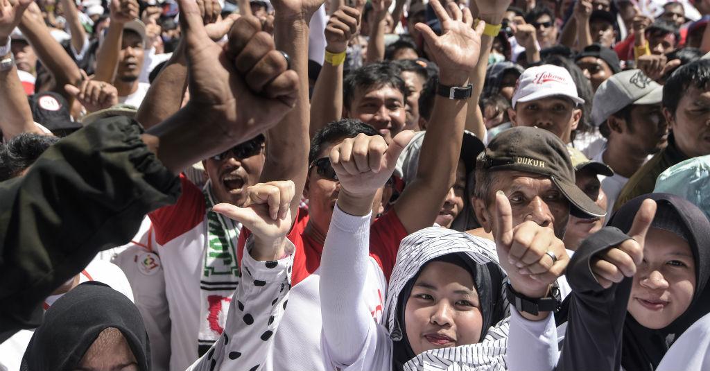 Kampanye Akbar Jokowi-Amin Belum Dimulai, Pendukung: Buka, Buka, Buka!