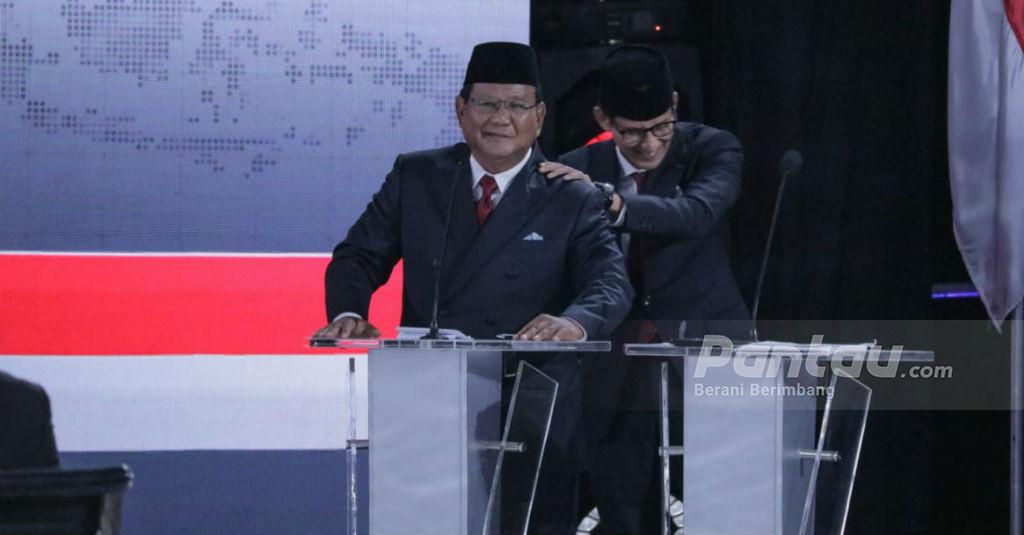 Kata Pamungkas Prabowo-Sandi di Akhir Debat Pilpres 2019