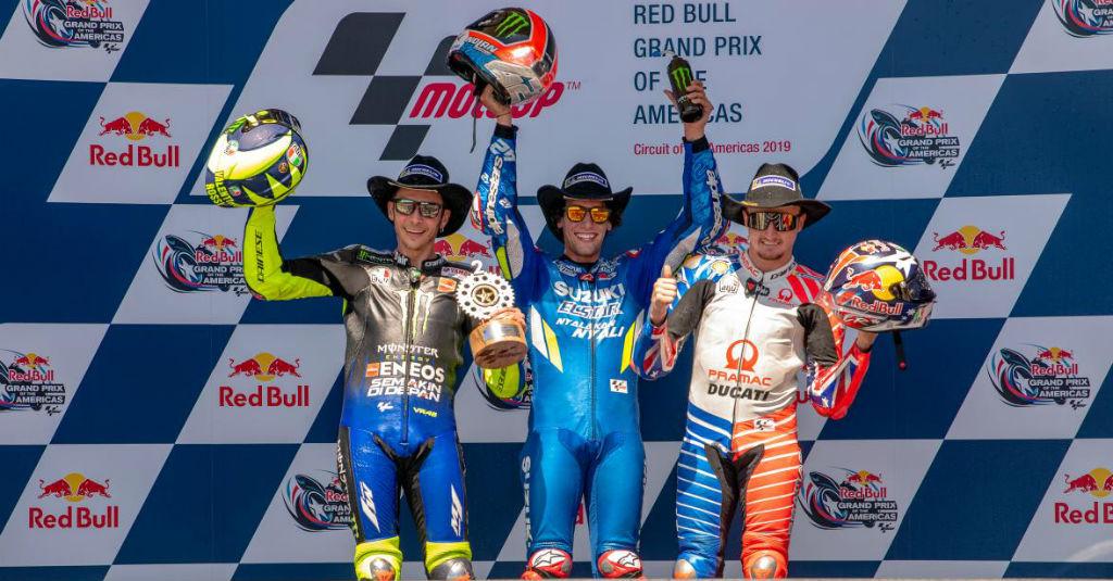 Hasil MotoGP Amerika Serikat: Alex Rins Juara, Marquez Terjatuh