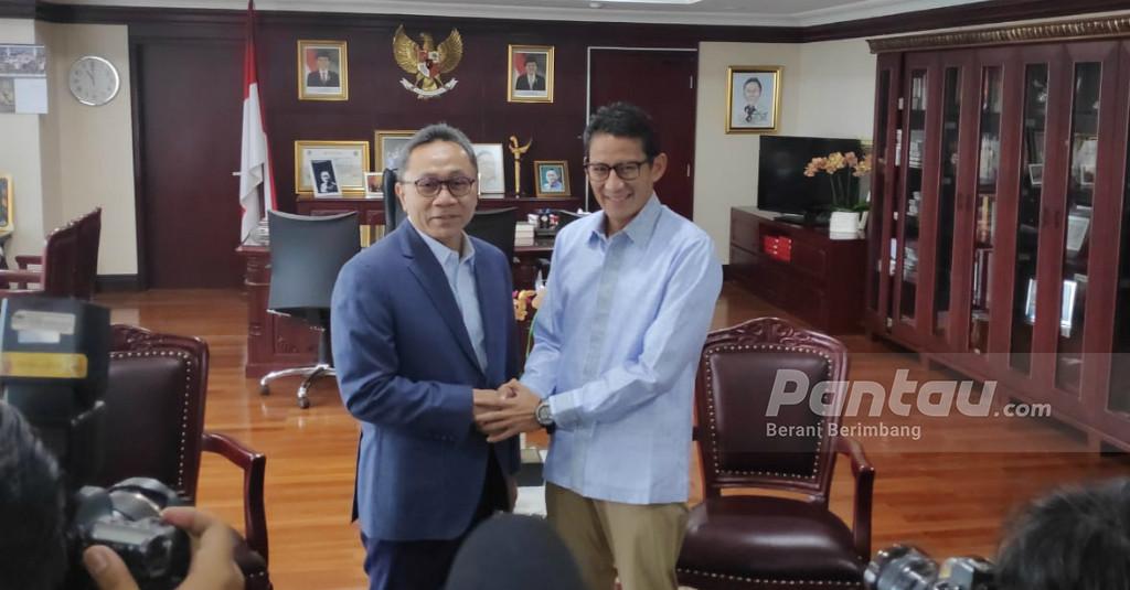 Sandiaga Uno Buka-bukaan Isi Pertemuannya dengan Zulkifli Hasan