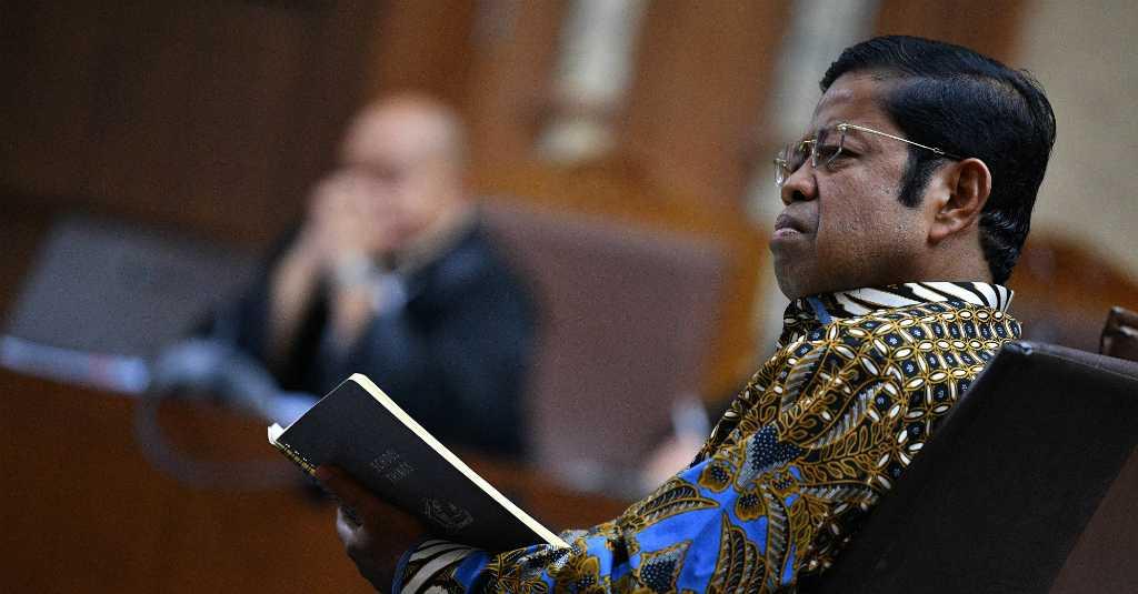 Hakim Tunda Sidang Vonis Idrus Marham Terkait Kasus PLTU Riau-1