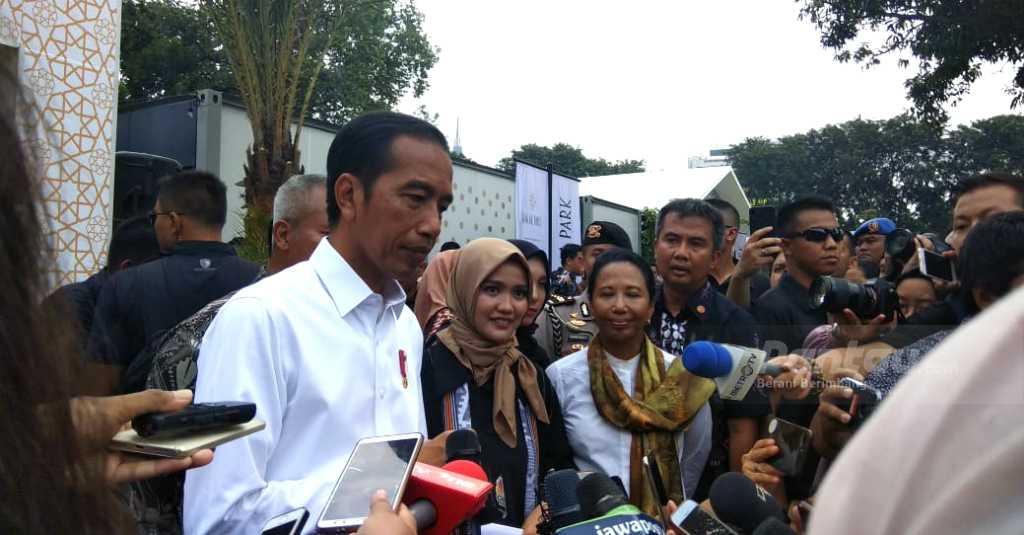 Sah! Jokowi Resmikan Miniatur Halal Park dengan Investasi Rp250 Miliar