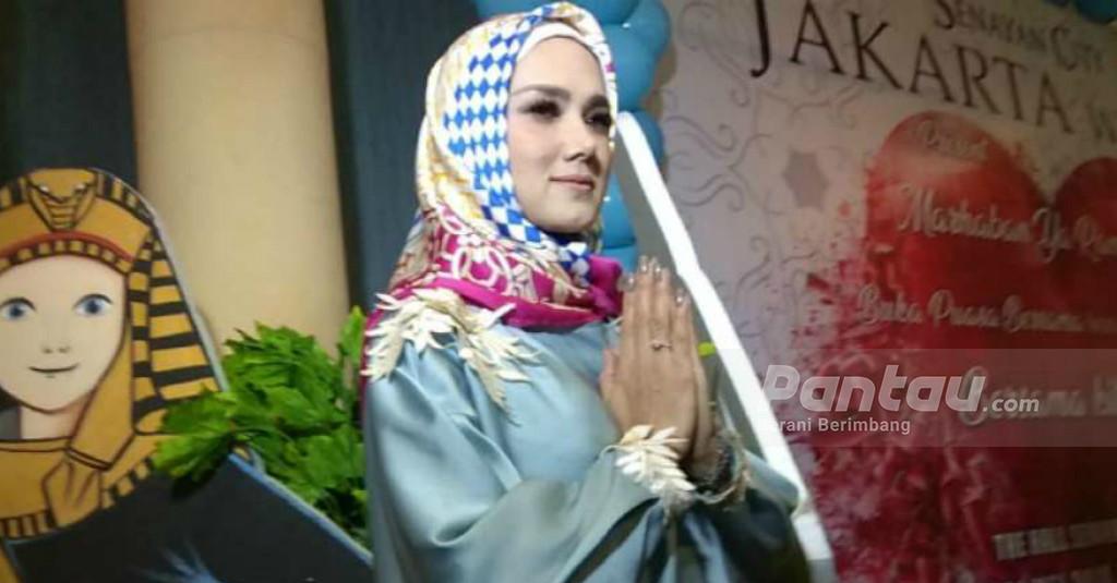 Mulan Jameela Tunggu Kemenangan Paslon 02